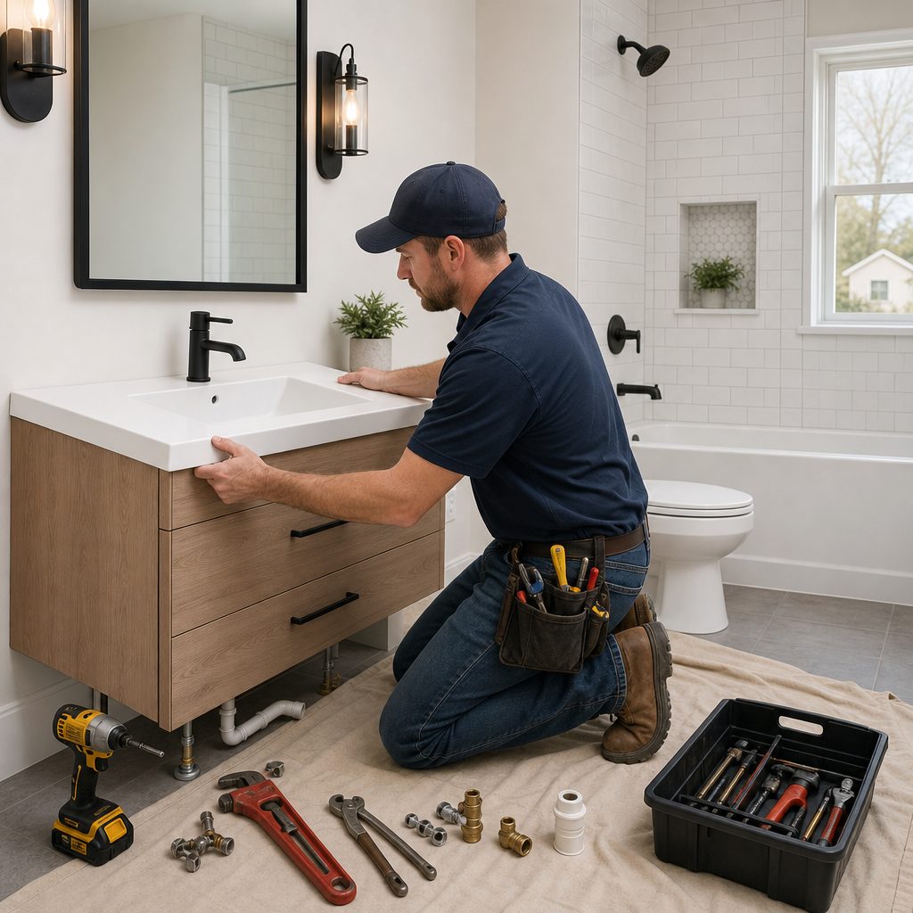 Bathroom Plumbing in El Dorado — Remodels, Additions, and What Sunflower Handles