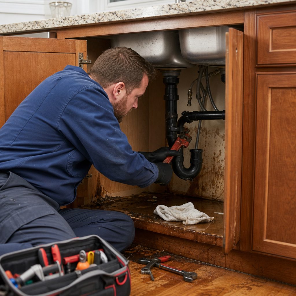 Burst Pipe Repair in El Dorado — What to Do Right Now and What Sunflower Fixes