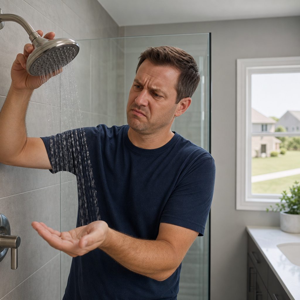 Low Water Pressure in El Dorado Homes — Causes and What to Check First
