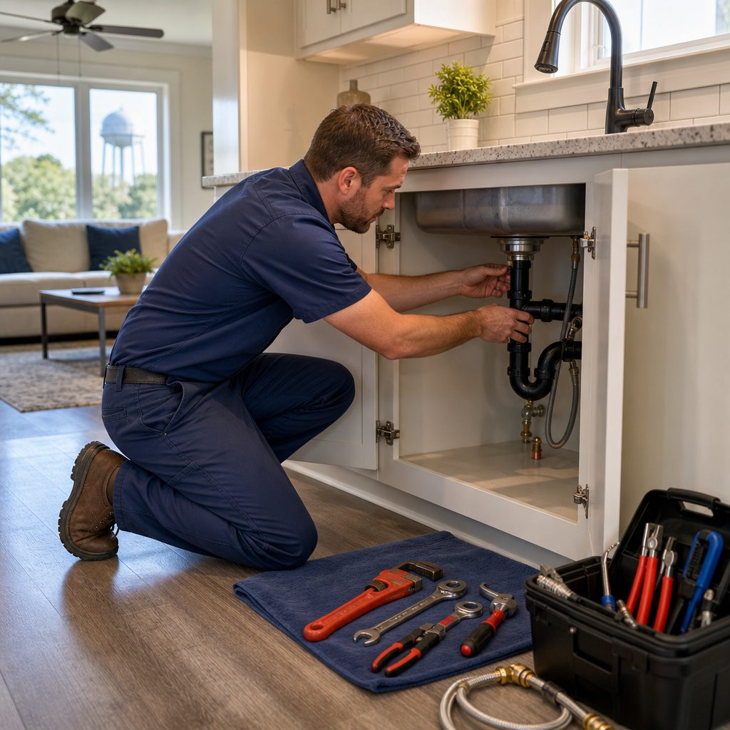 Residential Plumbing Services in El Dorado, KS — What Sunflower Handles