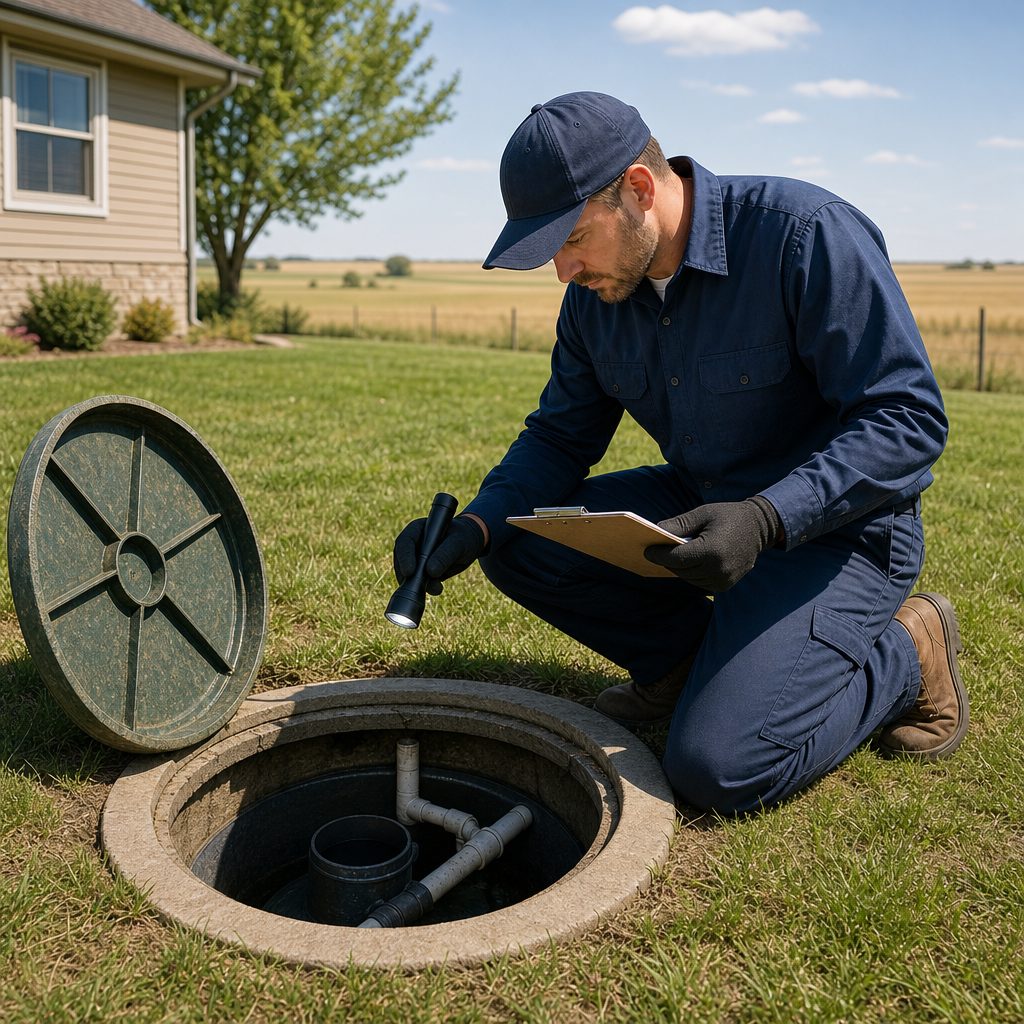 Septic Tank Inspection in Butler County, Kansas — What Gets Checked and When You Need One