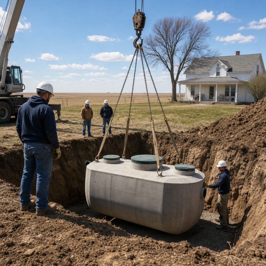 Septic Tank Installation in Butler County, Kansas — What the Process Involves
